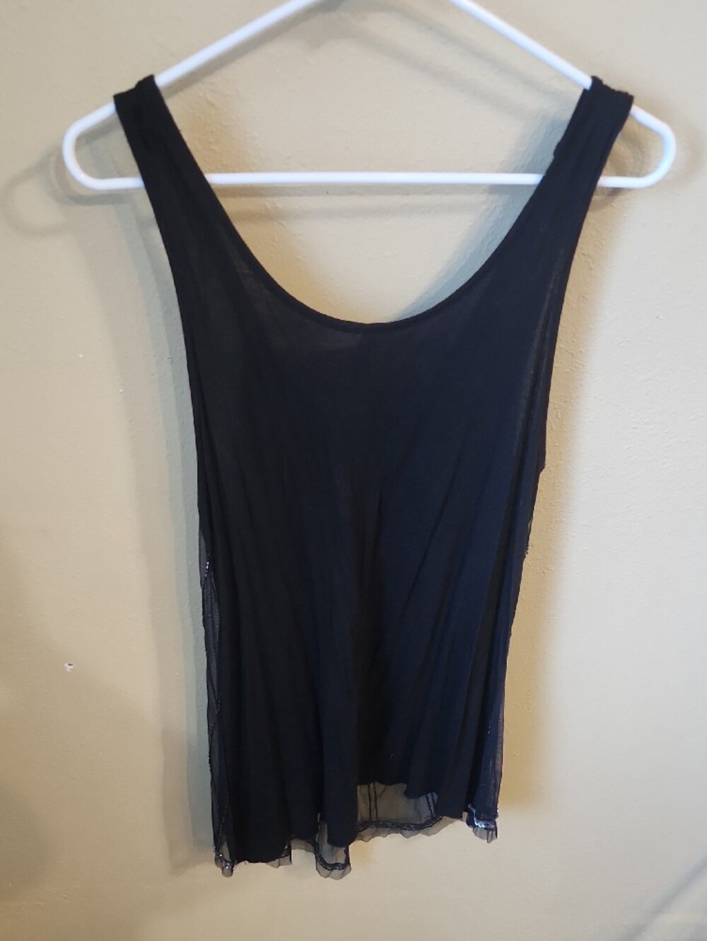Vanity Black Ribbed Knit Top - Picture 2 of 3